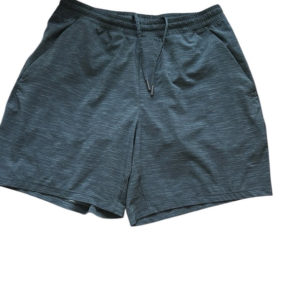 lululemon athletica Other - Lululemon Pace Breaker Blue Heathered Athletic 7” Shorts size Large
